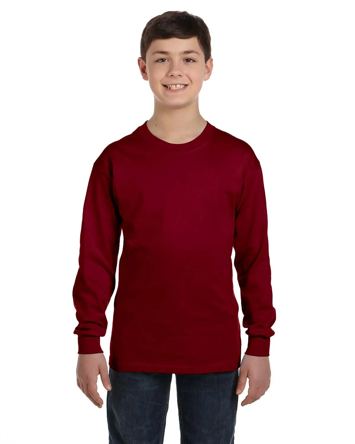 Gildan Youth Heavy Cotton Long Sleeve T-Shirt