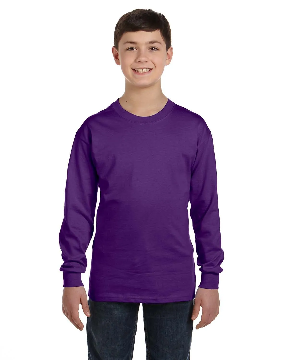 Gildan Youth Heavy Cotton Long Sleeve T-Shirt