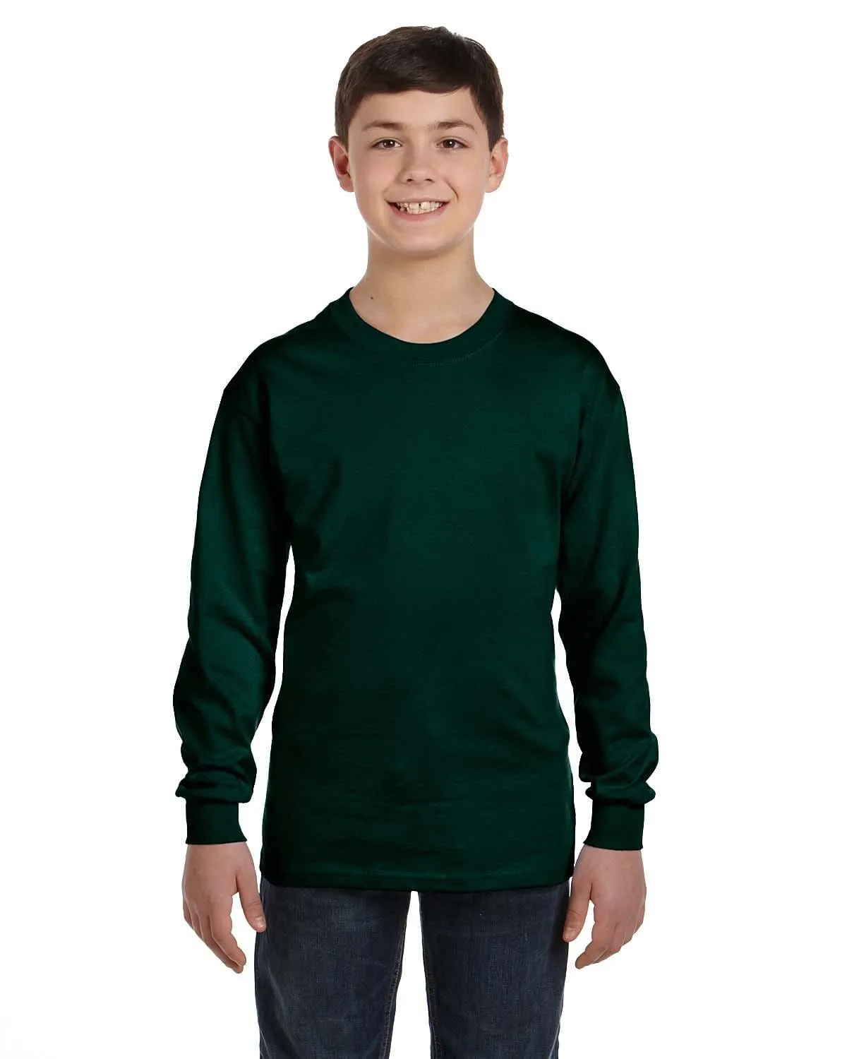Gildan Youth Heavy Cotton Long Sleeve T-Shirt