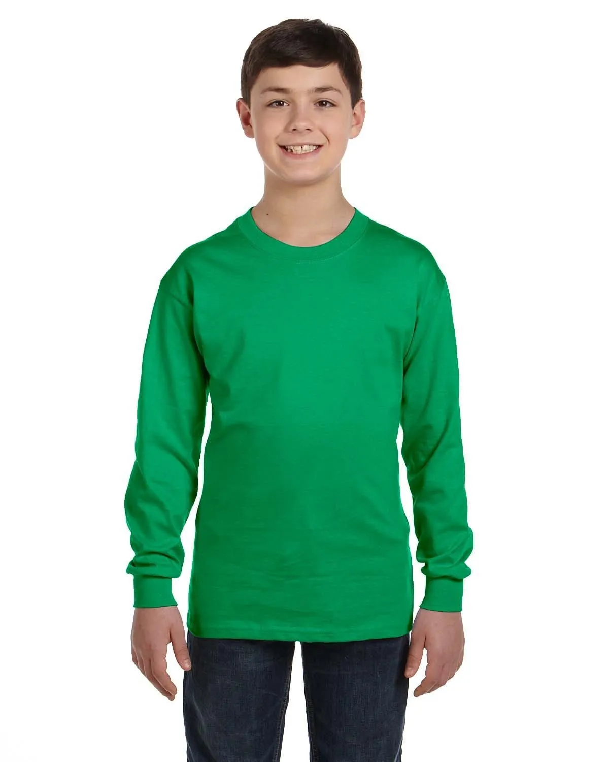 Gildan Youth Heavy Cotton Long Sleeve T-Shirt