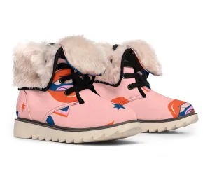 Girl Power Pink Polar Boots