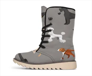 Grey Dog Breeds Polar Boots