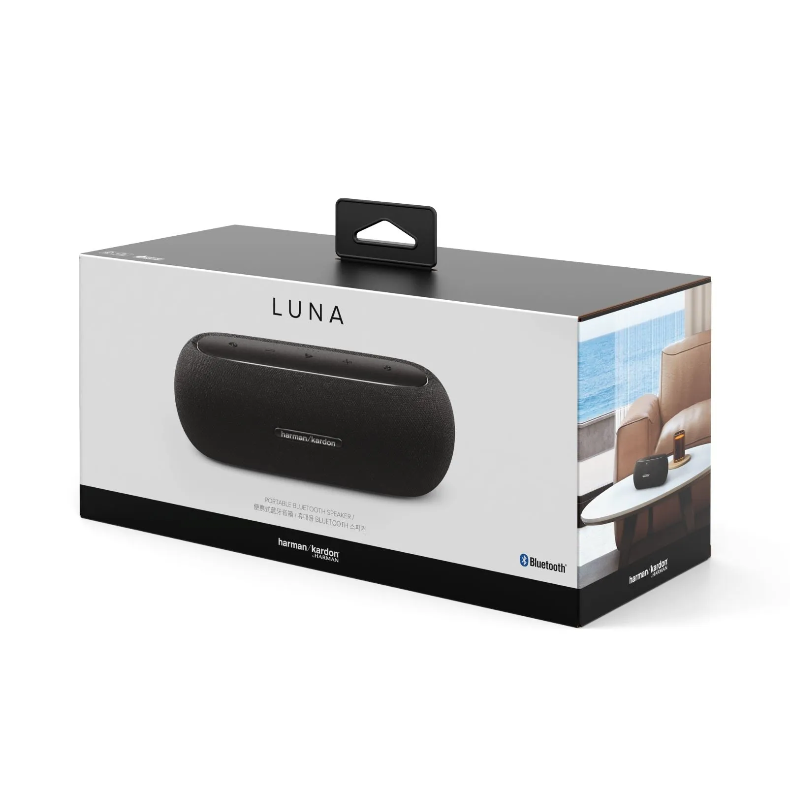 Harman Kardon LUNA Portable Speaker Superior Sound Bluetooth 5.3 IP67 Bluetooth Speaker for Outdoor Camping Hiking 12H Playtime
