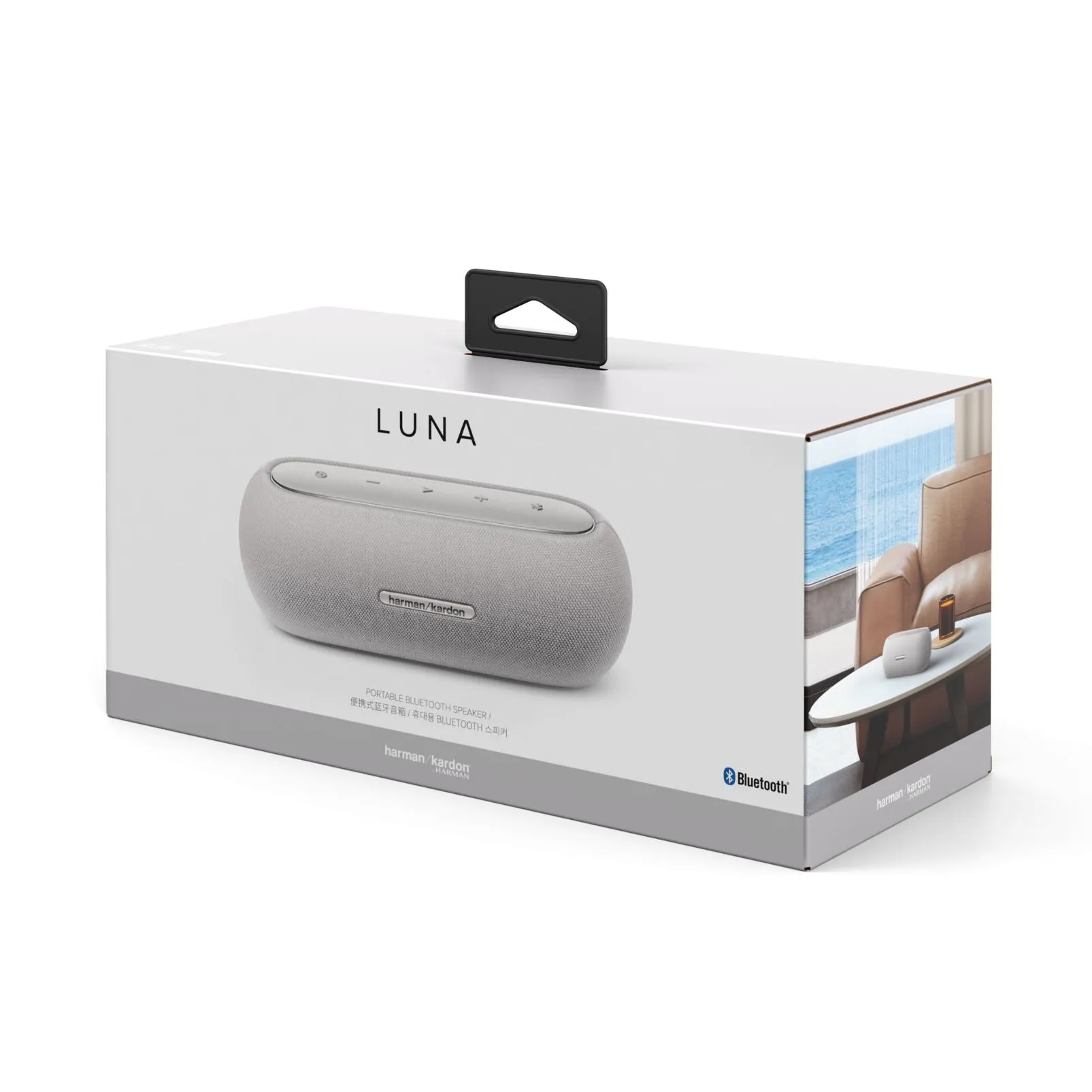 Harman Kardon LUNA Portable Speaker Superior Sound Bluetooth 5.3 IP67 Bluetooth Speaker for Outdoor Camping Hiking 12H Playtime