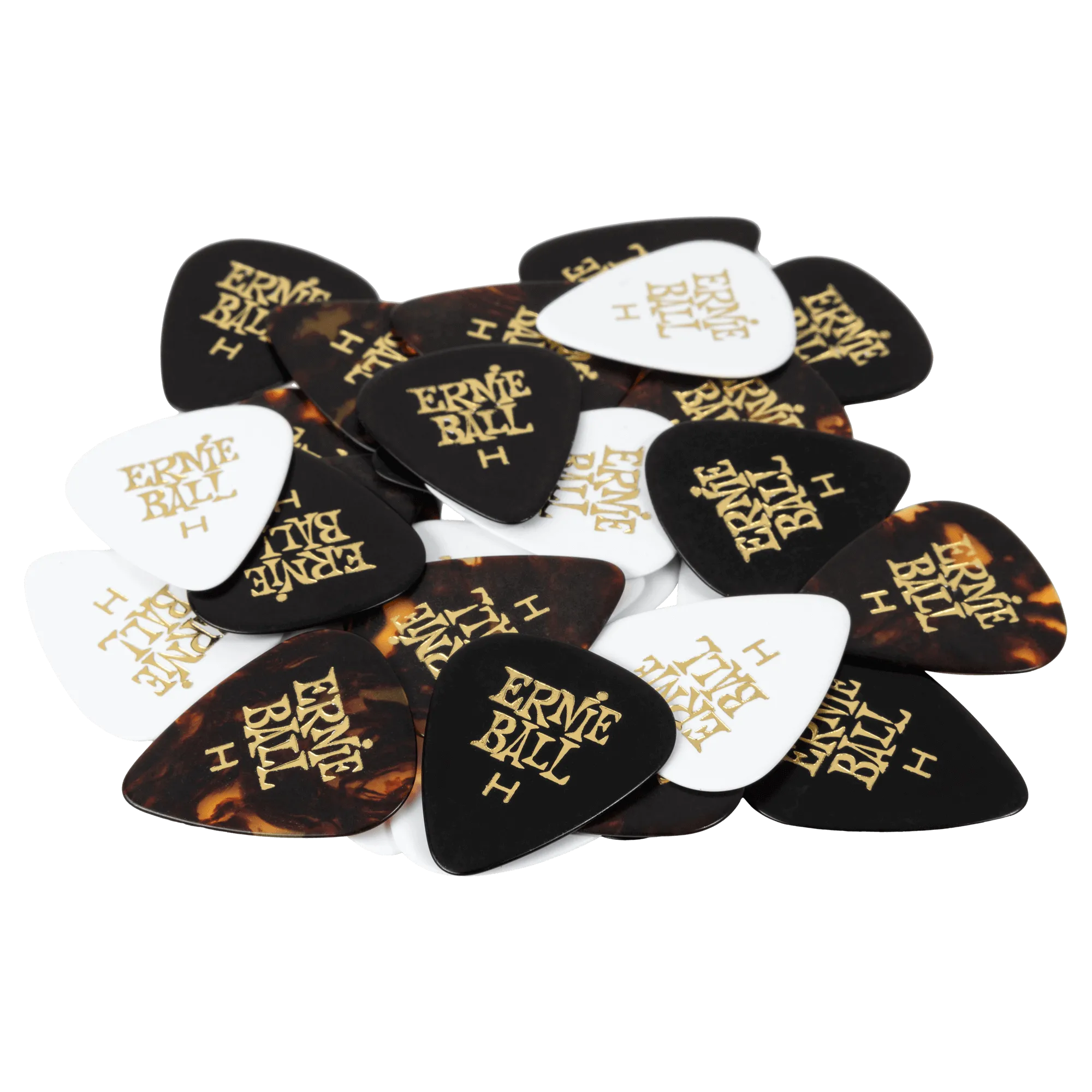 Heavy Assorted Color Cellulose Picks, bag of 144
