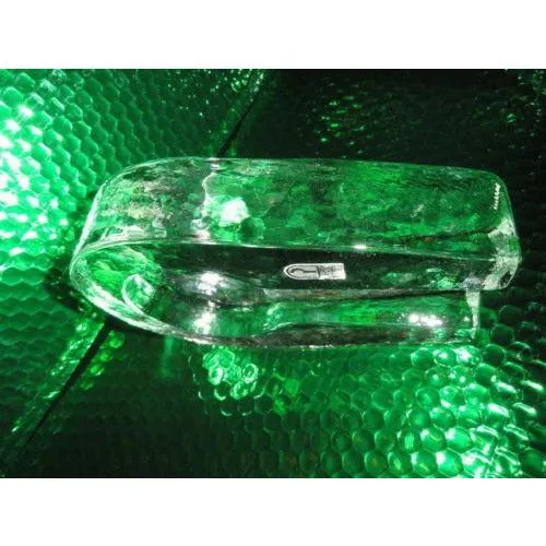 Heavy Pilgrim Glass Cigar Ashtray