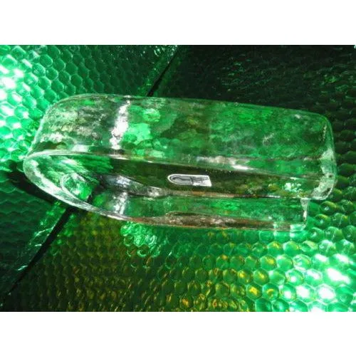 Heavy Pilgrim Glass Cigar Ashtray