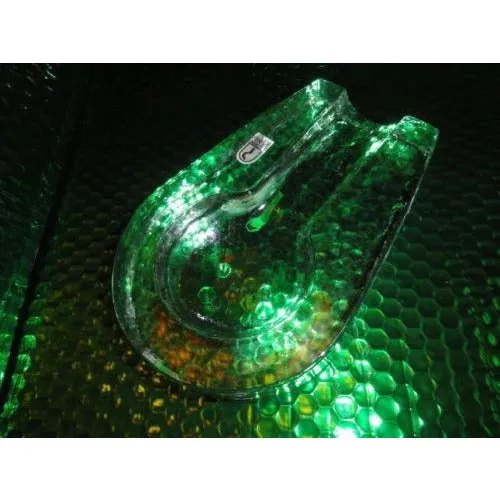 Heavy Pilgrim Glass Cigar Ashtray