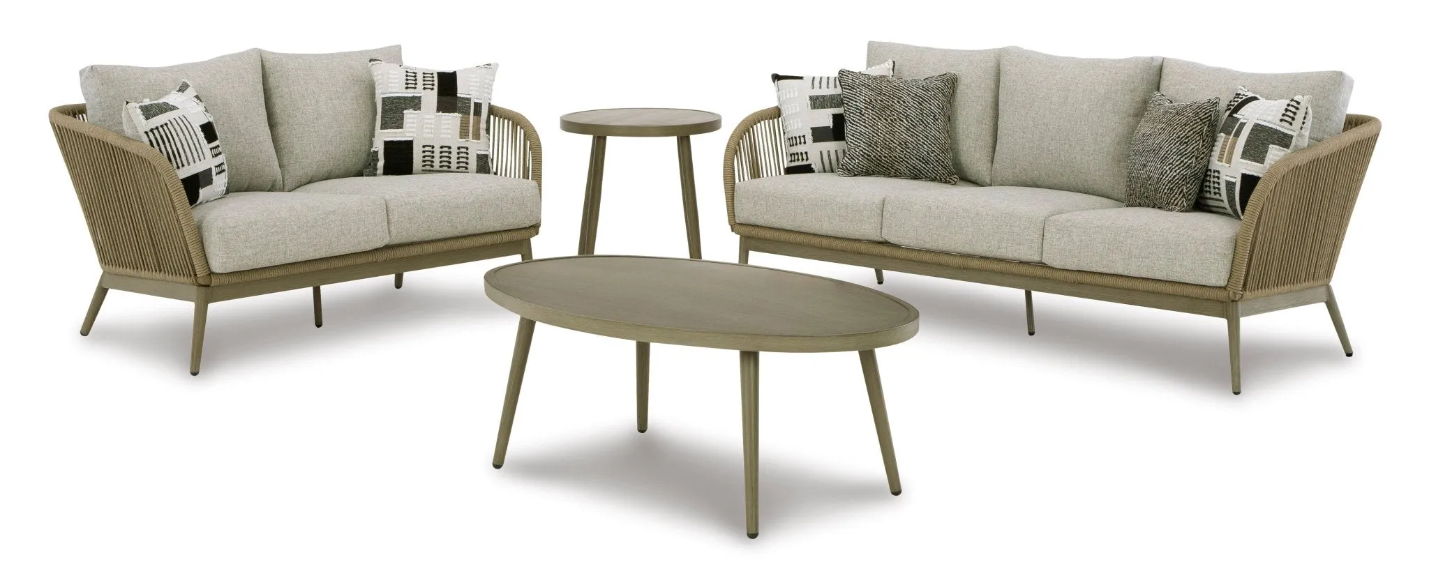 Hidden Valley Outdoor Round End Table