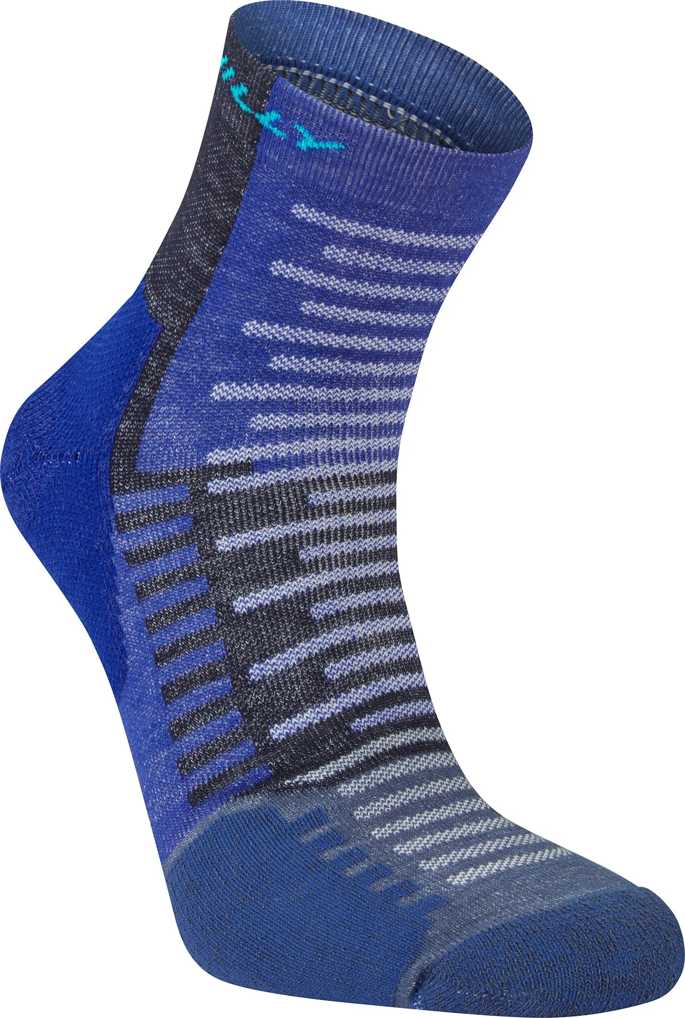 Hilly Active Anklet Running Socks - Blue