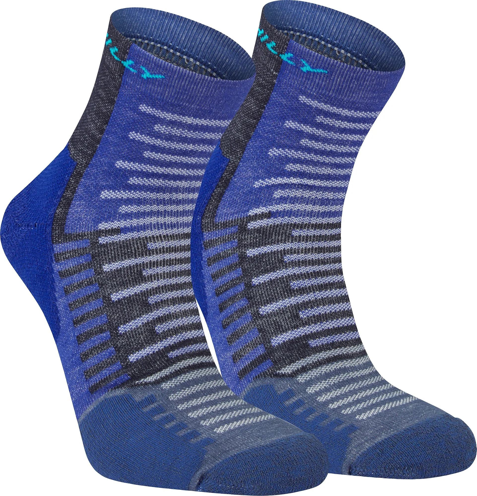 Hilly Active Anklet Running Socks - Blue