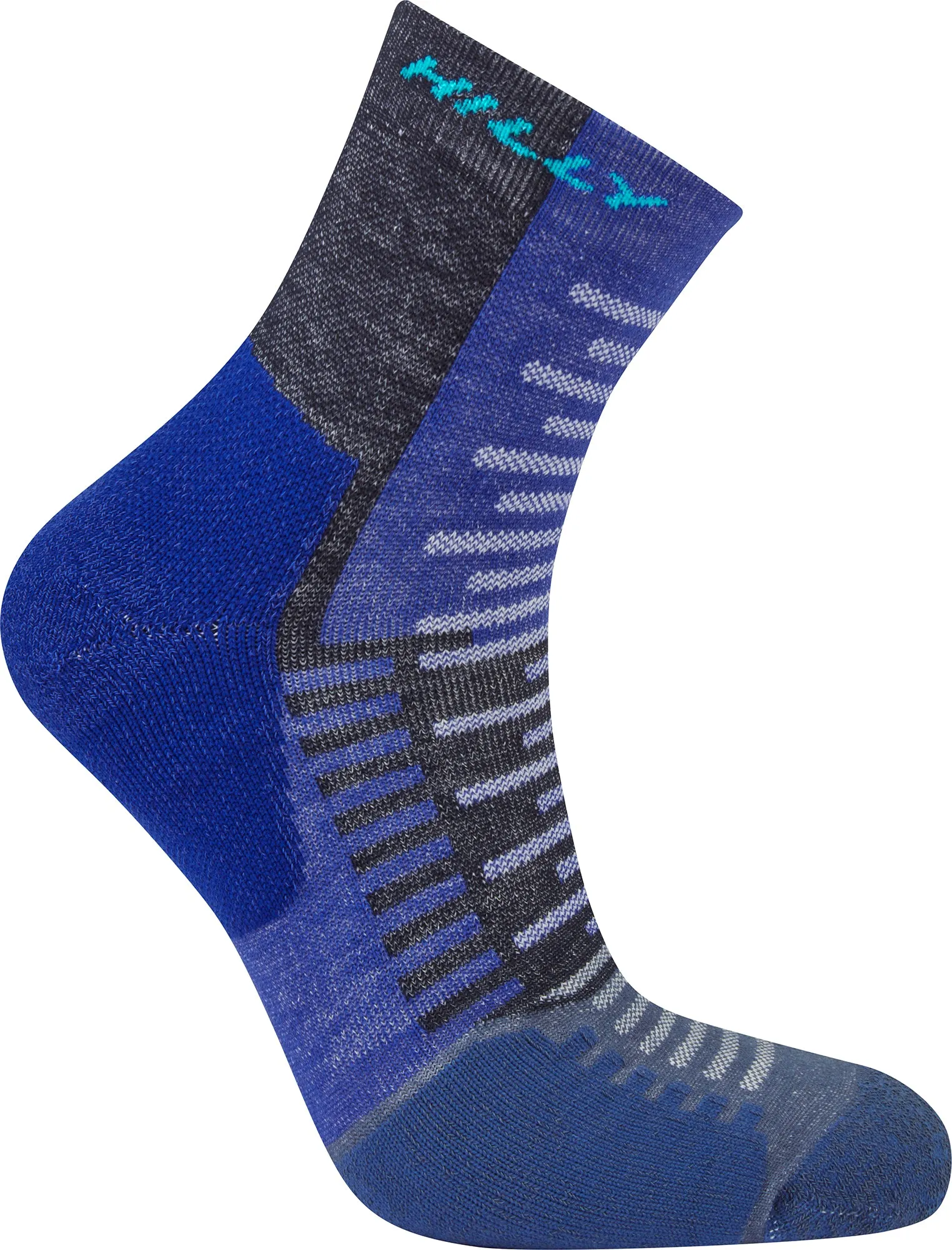 Hilly Active Anklet Running Socks - Blue