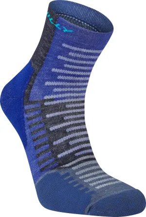 Hilly Active Anklet Running Socks - Blue