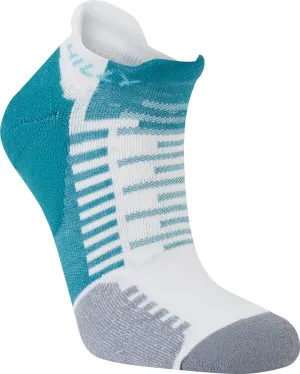 Hilly Active Socklet Running Socks - White