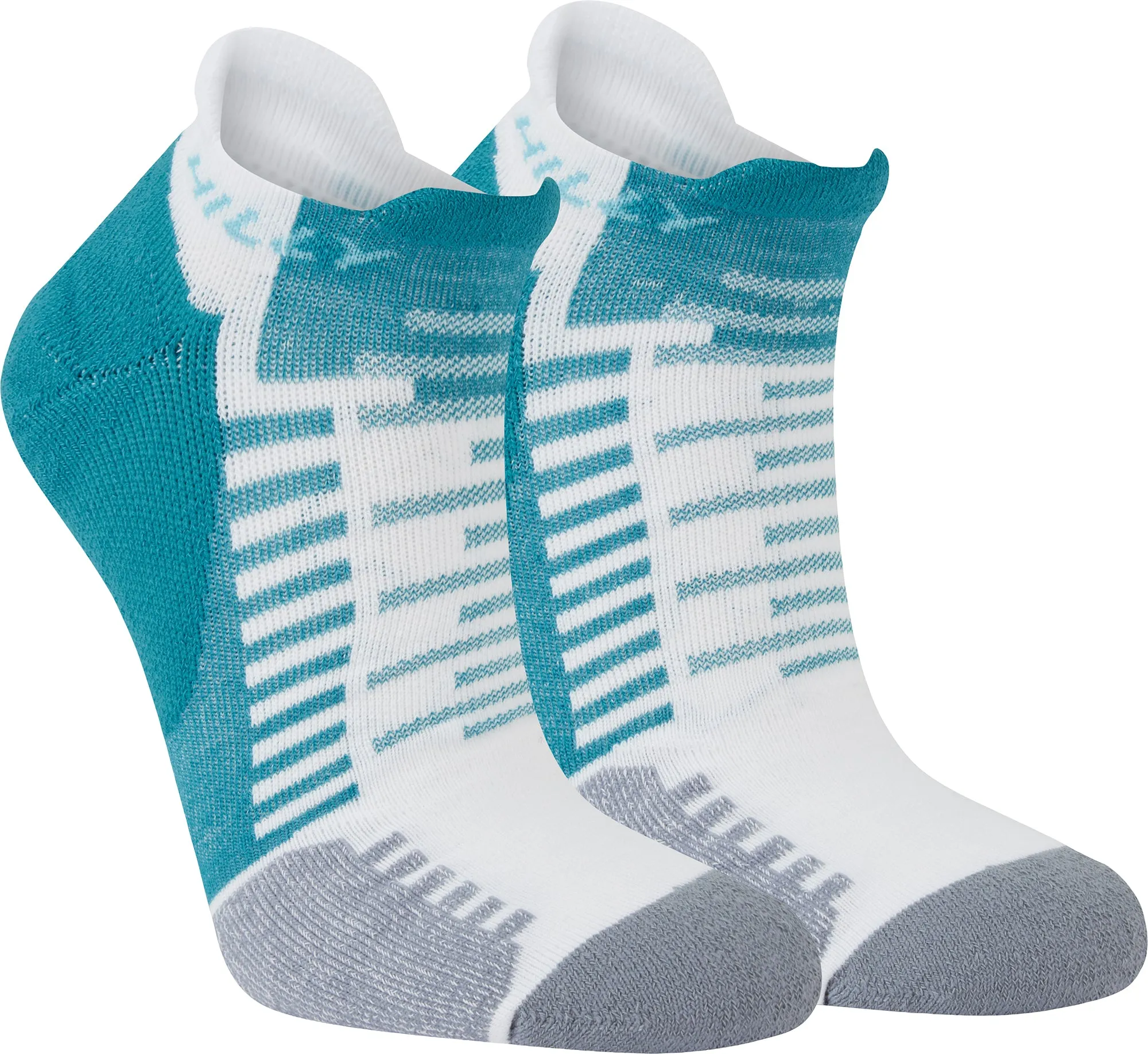 Hilly Active Socklet Running Socks - White