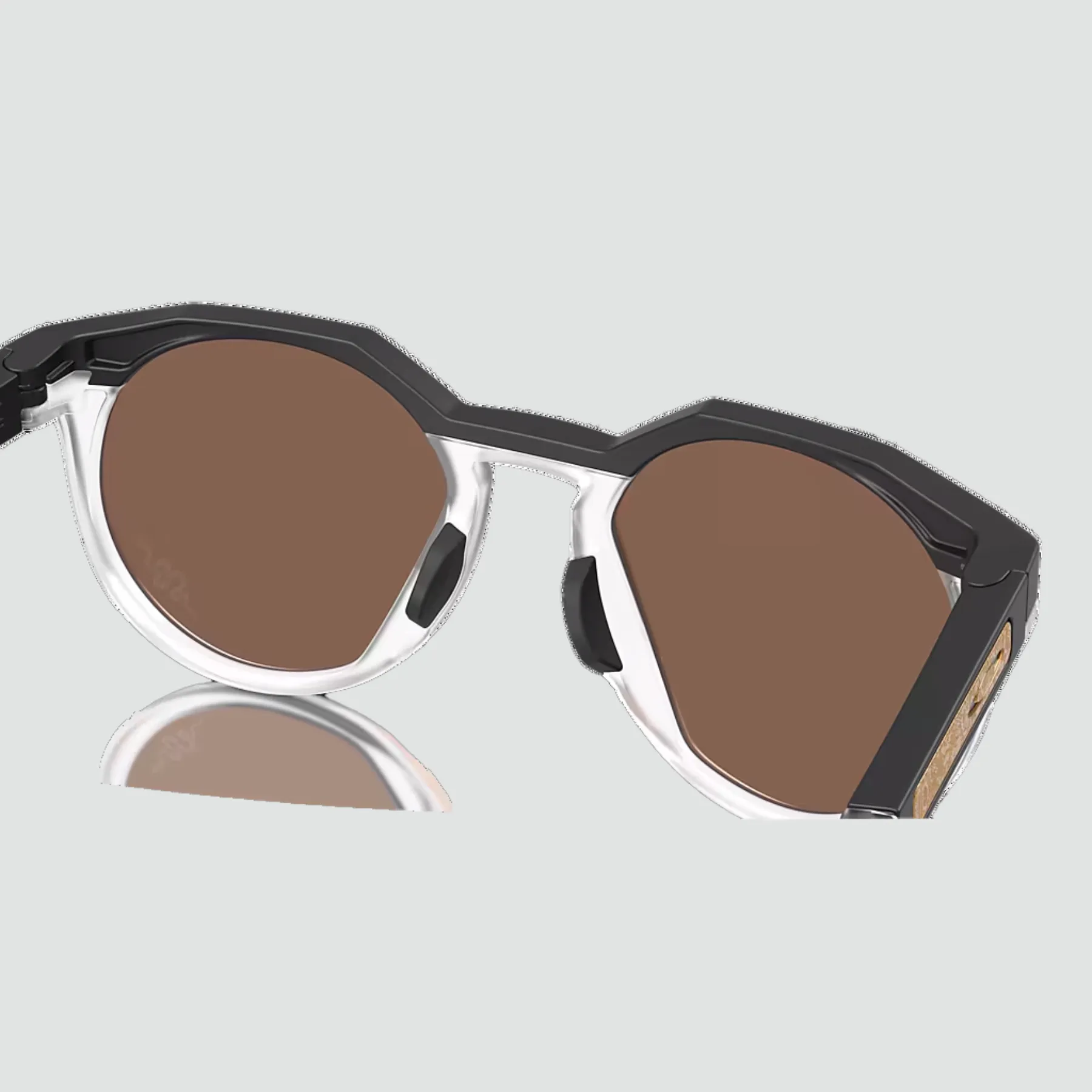 HSTN Sunglasses - Matte Black/Matte Clear Prizm 24K Iridium