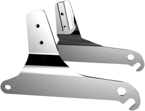 Khrome Werks 264009B Sissy Bar Sideplates - Chrome