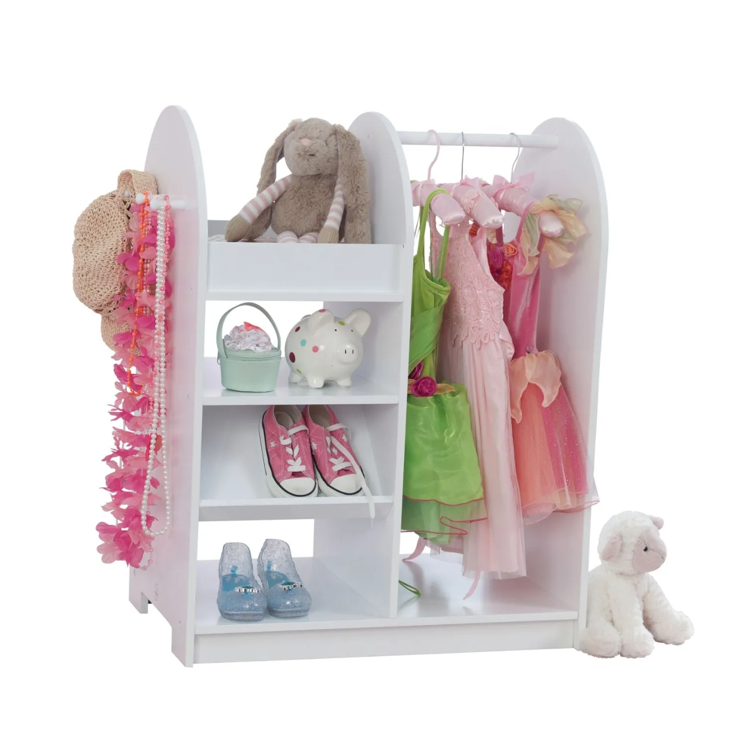 KidKraft Fashion Pretend Play Station - White