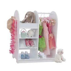KidKraft Fashion Pretend Play Station - White