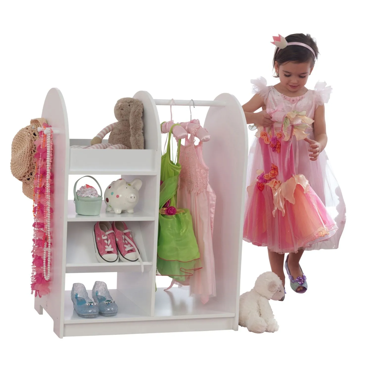 KidKraft Fashion Pretend Play Station - White