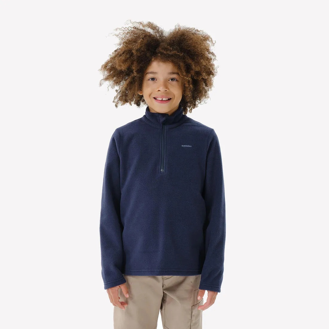 Kids' Hiking Fleece MH100 7-15 Years