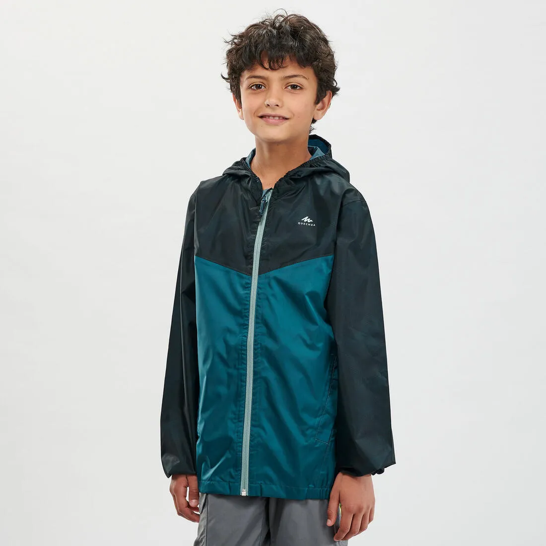 Kids’ Hiking Waterproof Jacket MH150 7-15 Years