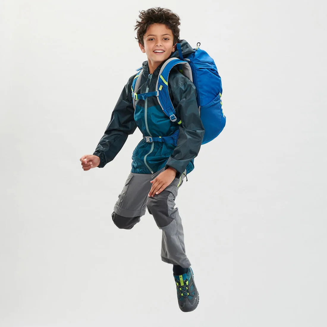 Kids’ Hiking Waterproof Jacket MH150 7-15 Years