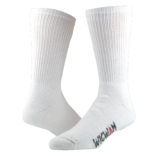 King Cotton Crew Heavyweight Athletic Cotton Sock