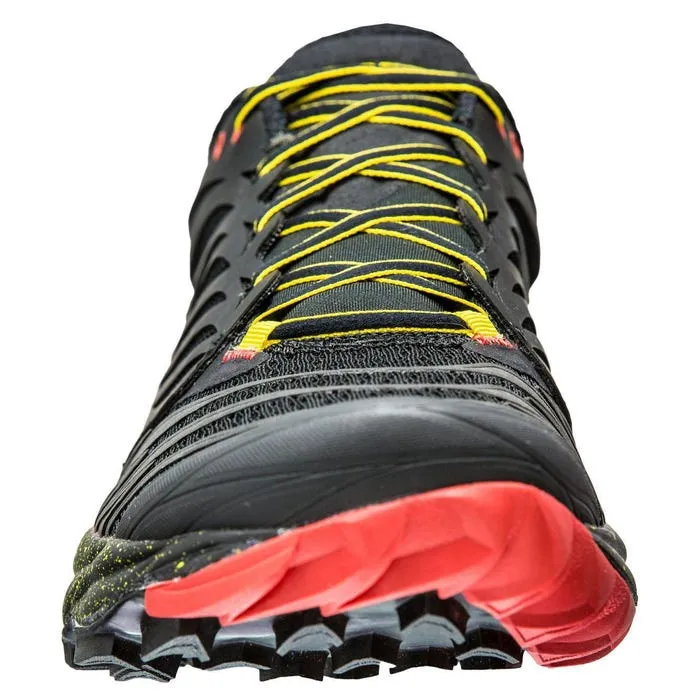 La Sportiva Akasha Mens Trail Running Shoe - Black/Yellow - Clearance