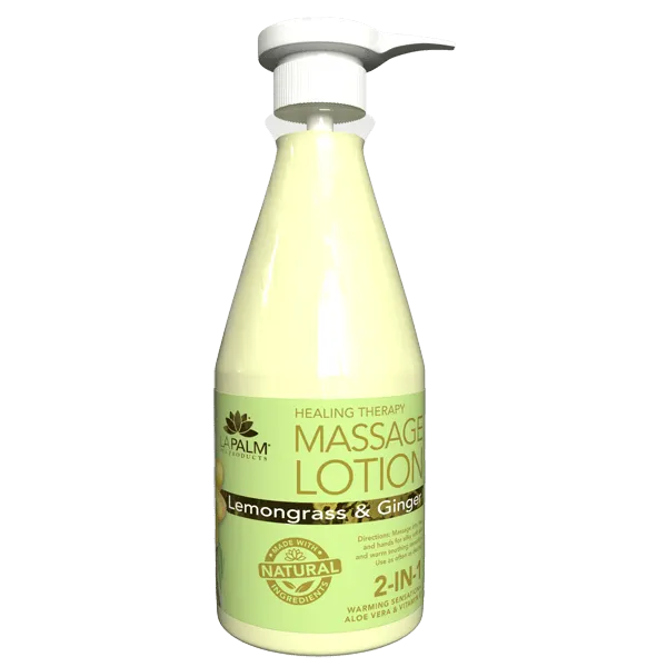 LaPalm- Healing Therapy Massage Lotion -  Lemon