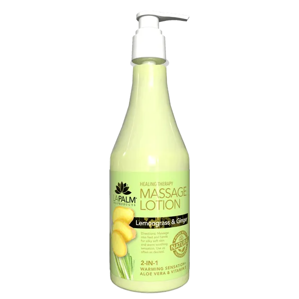 LaPalm- Healing Therapy Massage Lotion -  Lemon