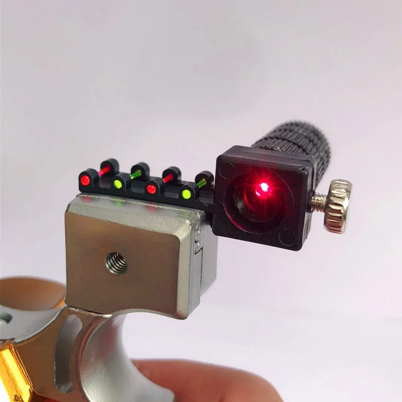 Laser Aiming Powerful Slingshot Catapult