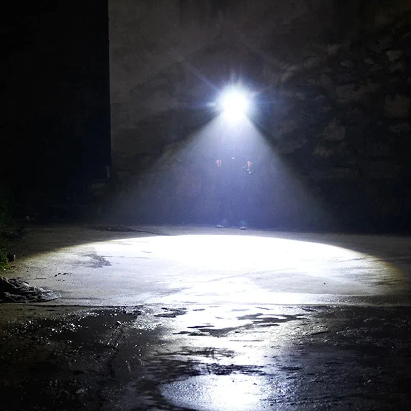 LED Hard Hat Headlight Flashlight