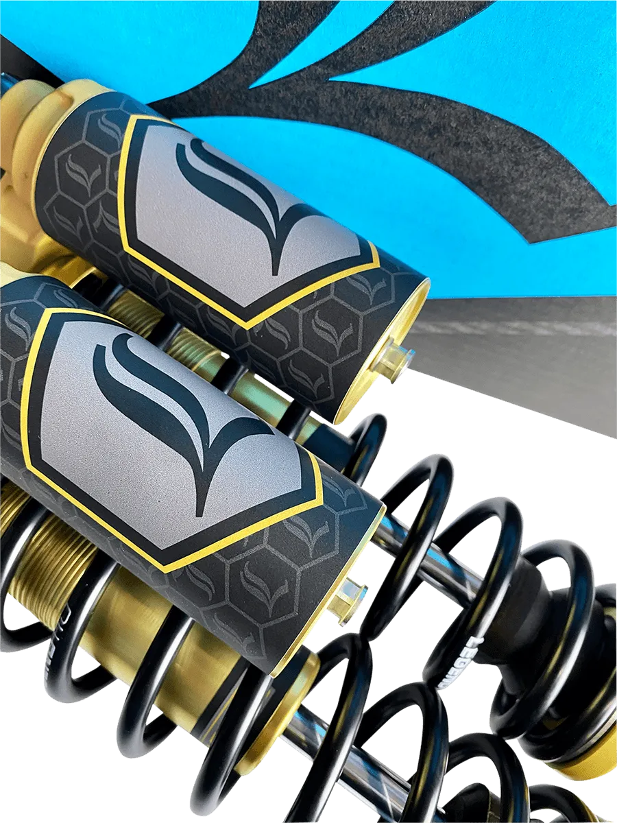 Legends 1310-1915 Revo-Arc Piggyback Dyna Heavy Duty Coil Suspension - 13in. L - Gold