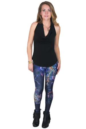 Leggings - Colorful Printed Leggings - Ghadamis