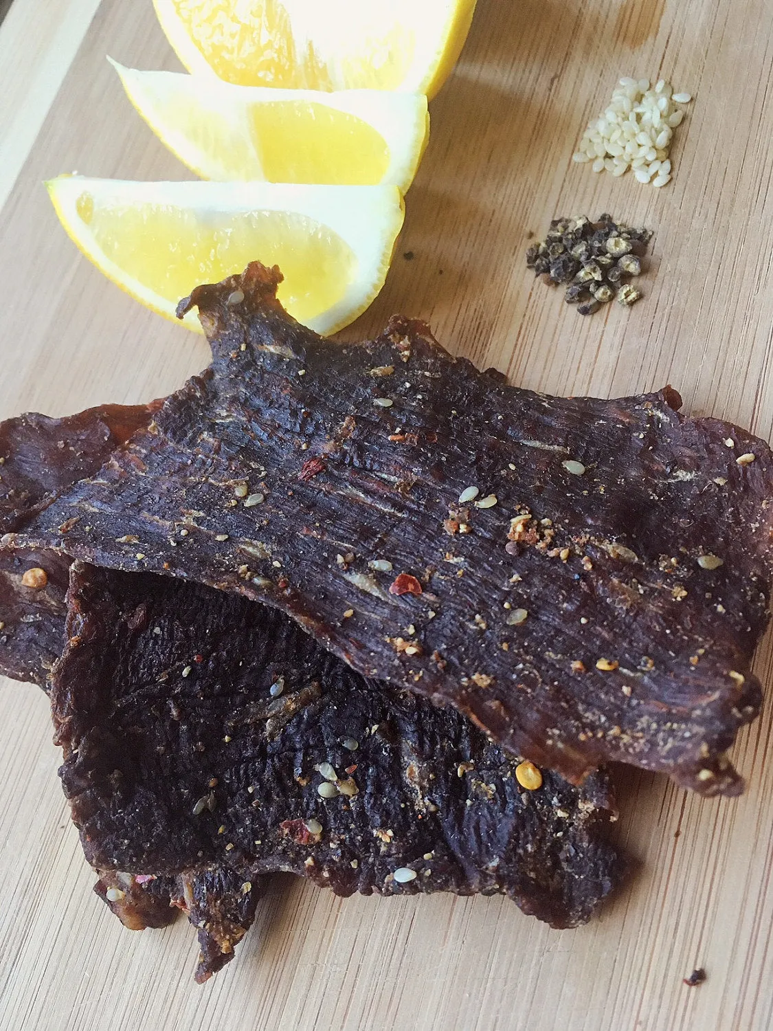 Lemon Pepper Beef Jerky