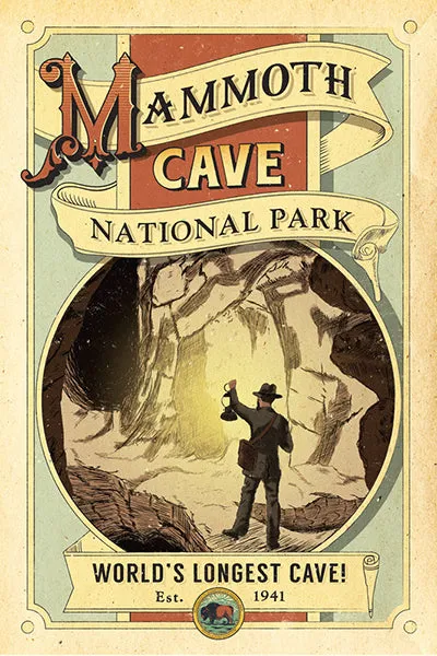 Mammoth Cave National Park Poster