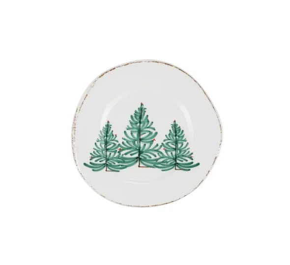 Melamine Lastra Holiday Salad Plate