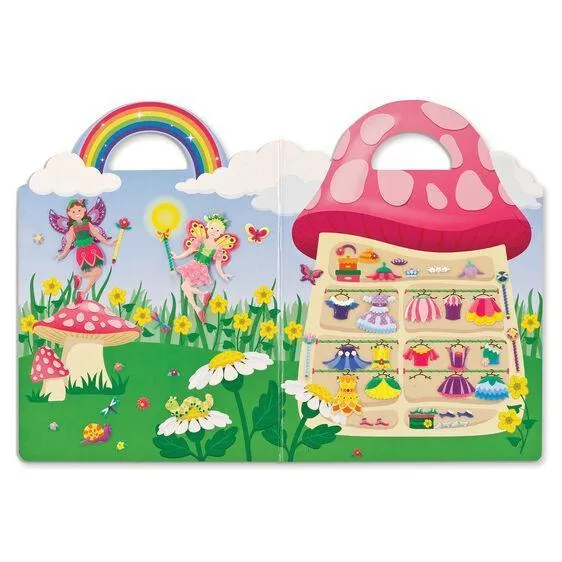 Melissa & Doug Puffy Sticker Play Set - Fairy