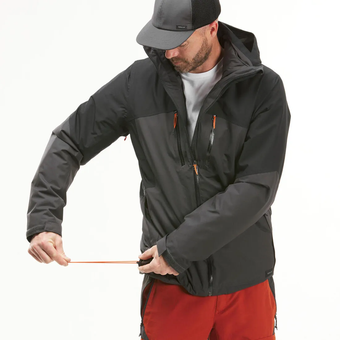 Men’s 3in1 waterproof hiking jacket -10°C, MH500 Mountain