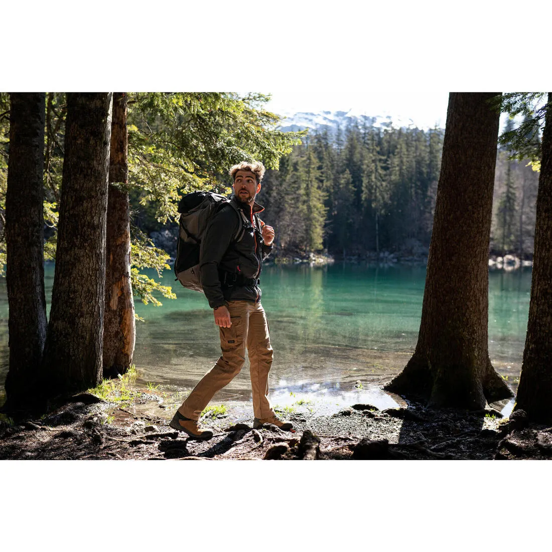 Men’s 3in1 waterproof hiking jacket -10°C, MH500 Mountain