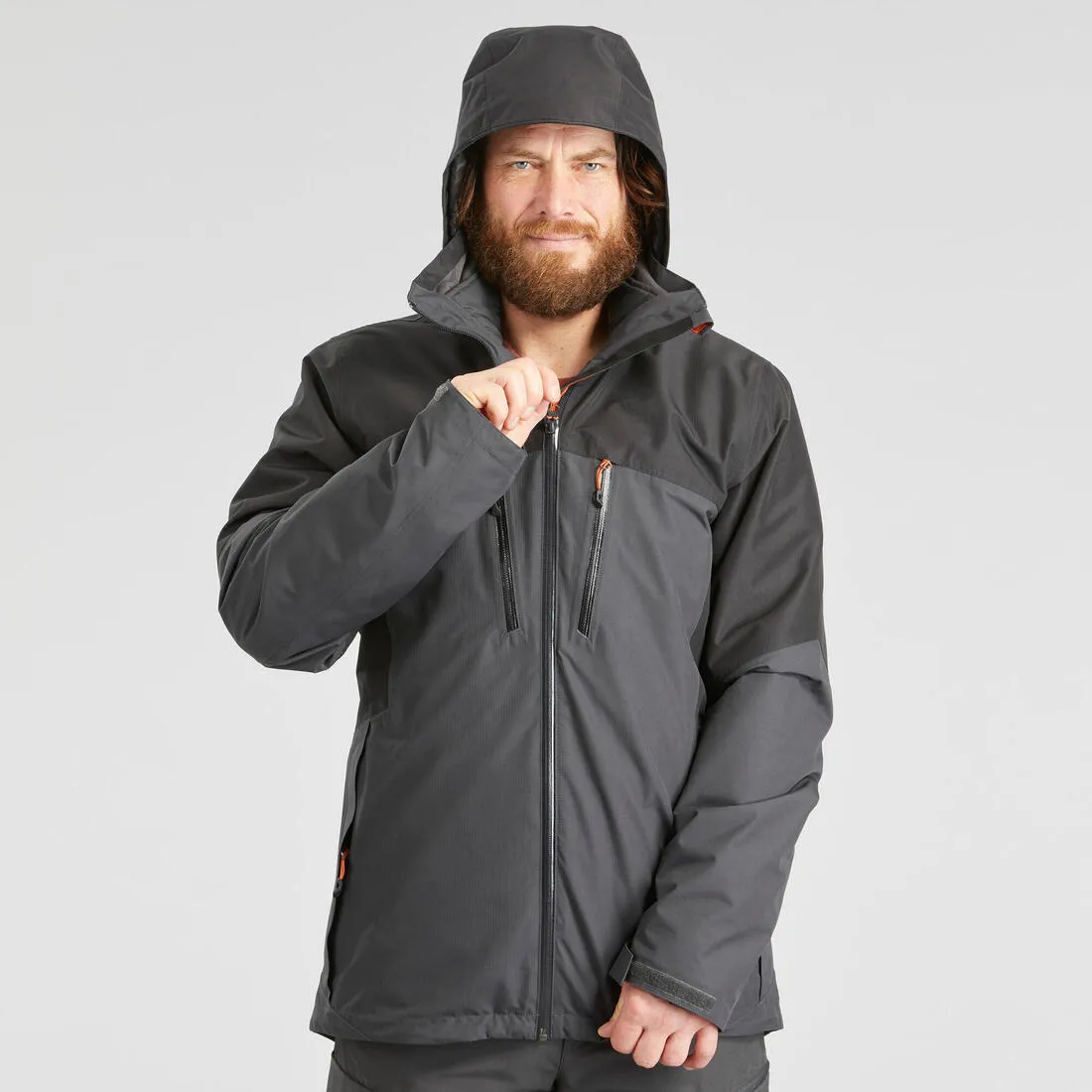 Men’s 3in1 waterproof hiking jacket -10°C, MH500 Mountain
