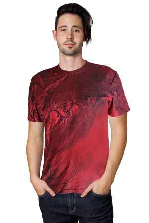 Mens Short Sleeve T-shirt-Earthscapes Activewear Clothing-Desolation Canyon Utah