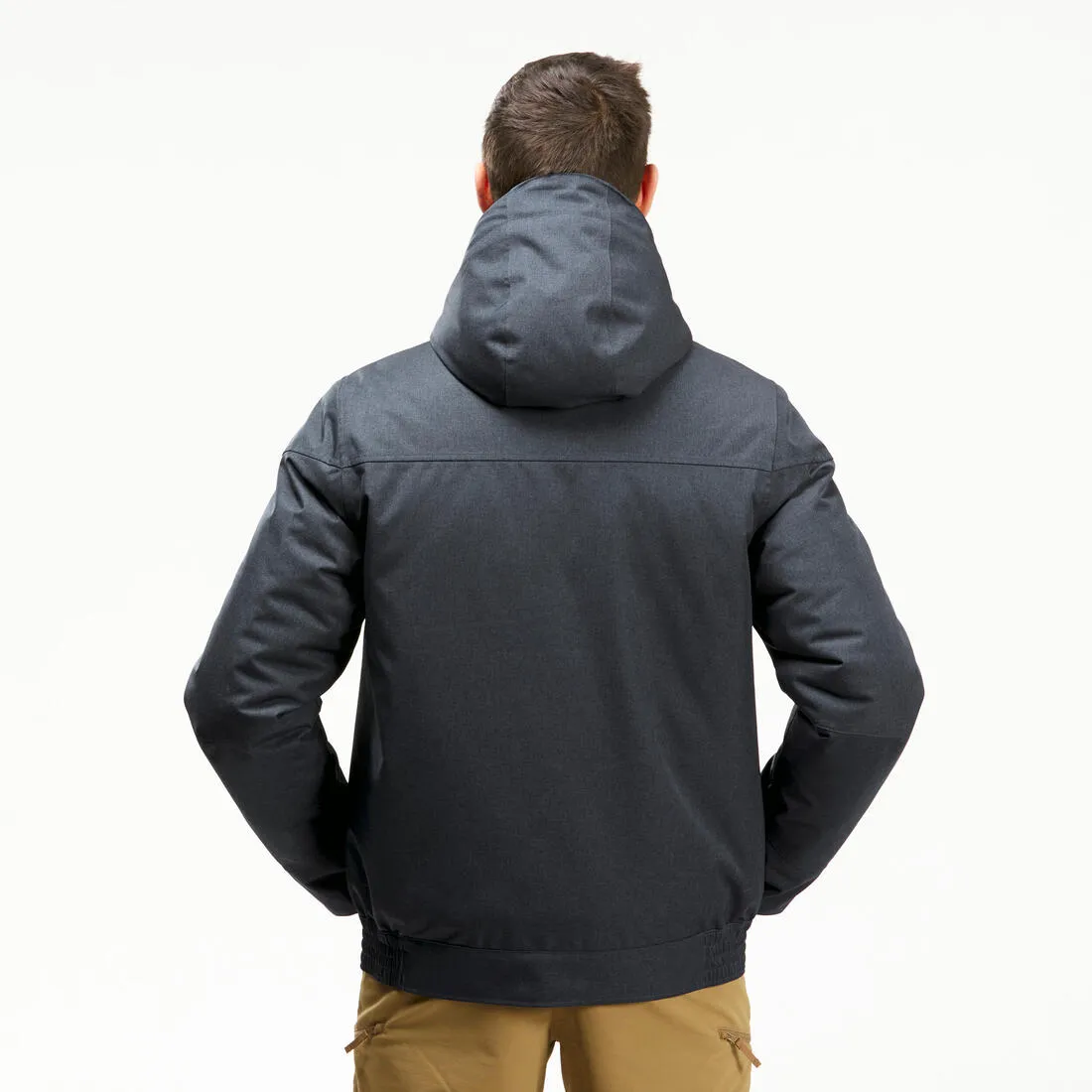 Men’s waterproof hiking anorak -10°C NH500