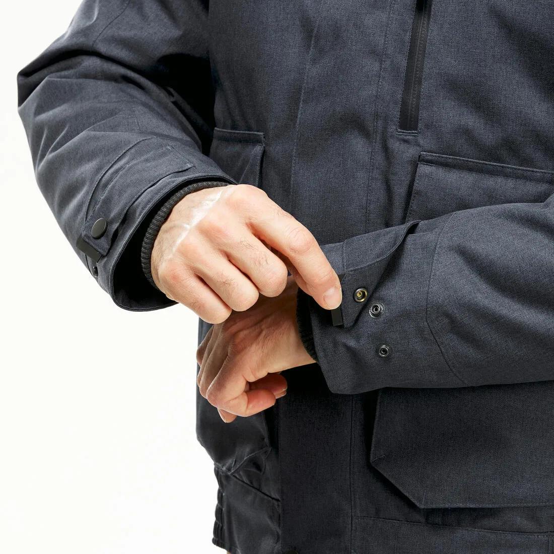 Men’s waterproof hiking anorak -10°C NH500