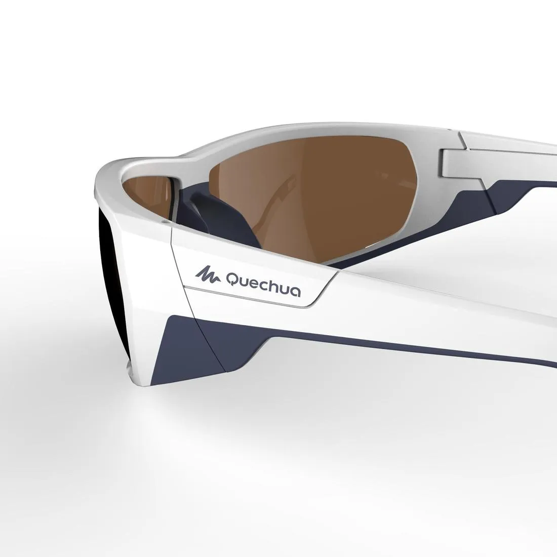 MH 570 Adult Hiking Glasses - 2 interchangeable lenses - White/Orange