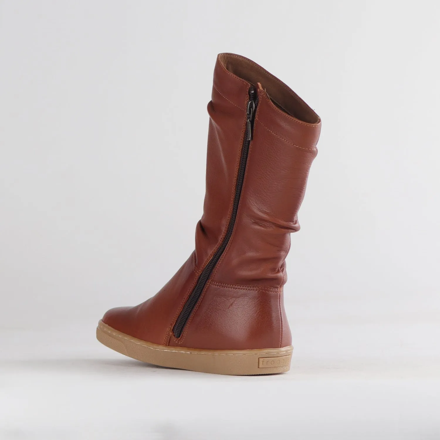 Mid-Calf Boot in Chestnut - 10970