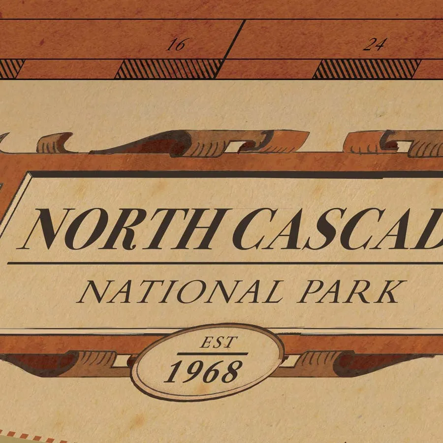 North Cascades National Park Map