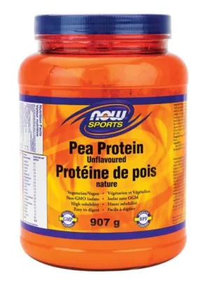 Now Pea Protein Unflavoured 907 Grams