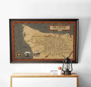 Olympic National Park Map